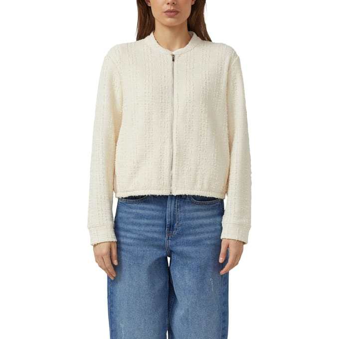 s.Oliver  Sweatshirts Beige Taglia: 46 | Bomber Outlet | Donna | Marrone