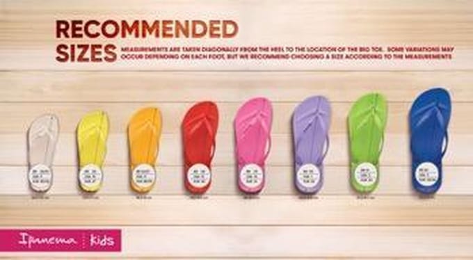 Ipanema Anatomic Tan Colors Kids Slippers Dames Junior - Yellow - Maat 28/29
