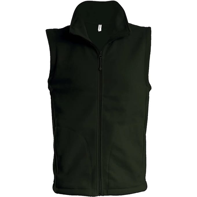 Kariban Bodywarmer van microfleece heren K913 - Green Olive - S