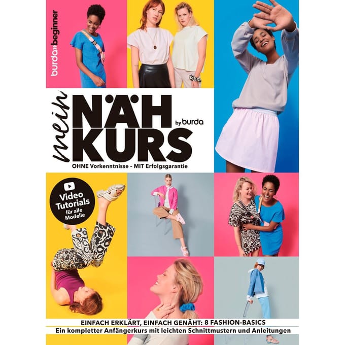 Boek "Mein Nähkurs by burda"