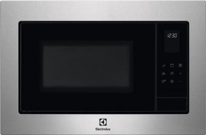 Electrolux - microwave oven with grill - built-in - stainless steel