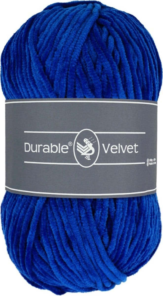 Durable Velvet - 2103 cobalt - Chenille Garen