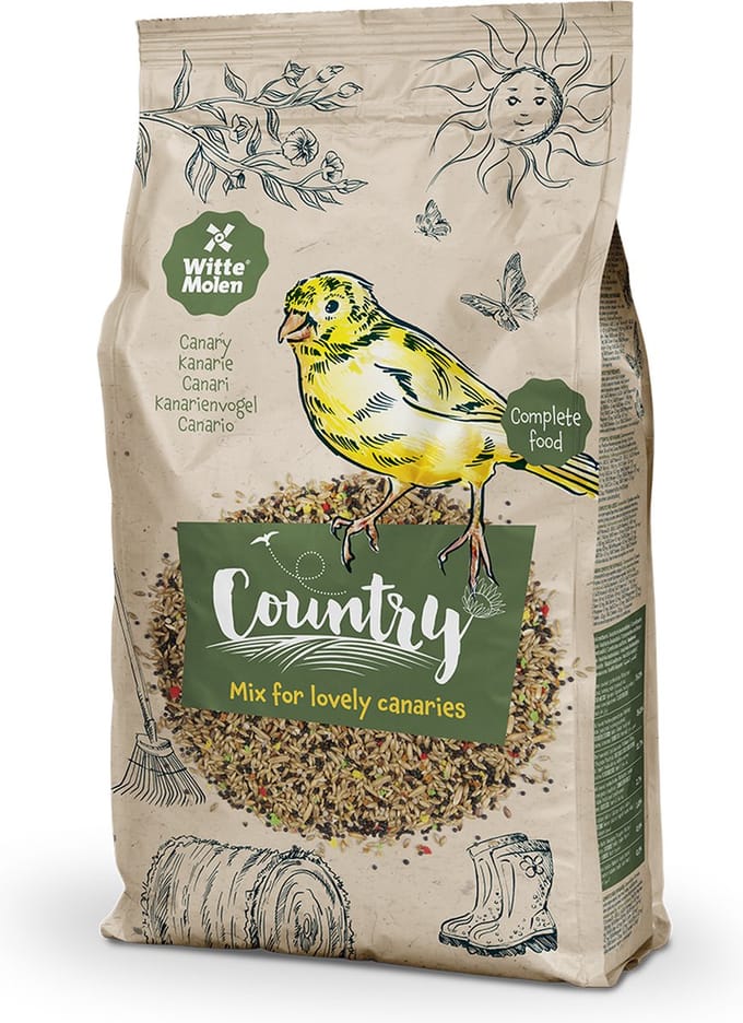Witte molen country kanarie 2,5kg