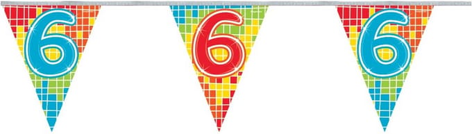vlaggenlijn - multicolor - nr 6