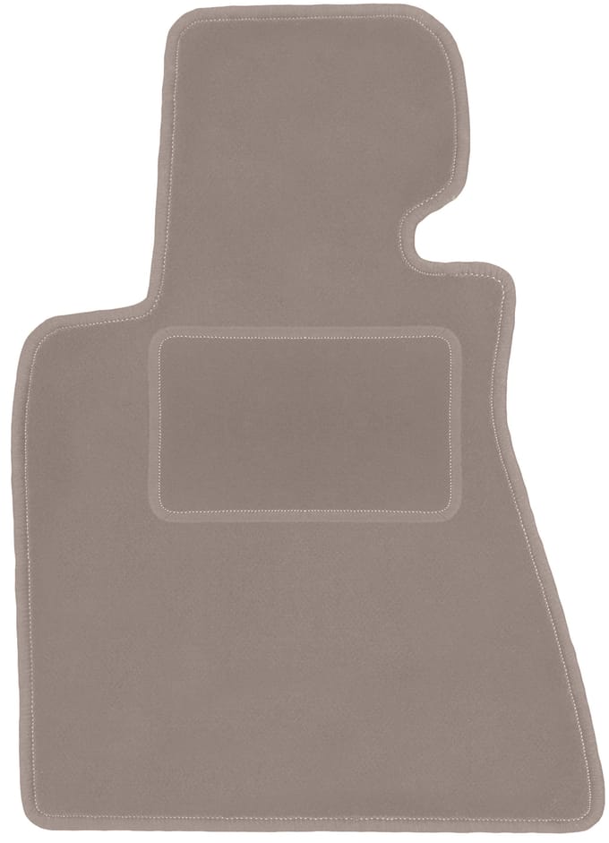 Beige bestuurdersmat voor: BMW 7 E65 sedan (2001-2008)