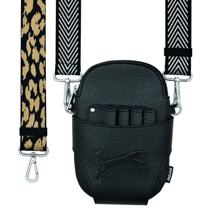 Jaguar Crossbag Zwart/zilver