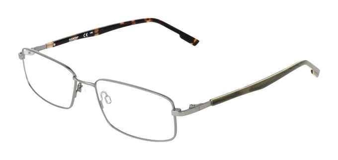 Flexon FLEXON H6087 Matte gunmetal 57/18/150 MAN Brilmonturen