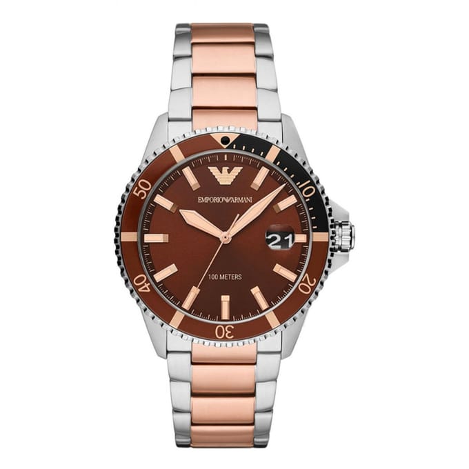 Emporio Armani AR11340 Heren Horloge 42mm 10ATM