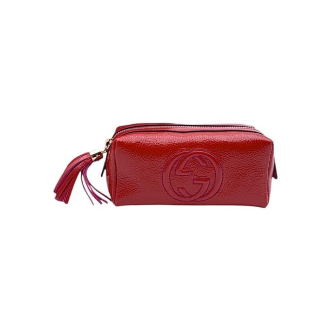 Gucci leren clutch Soho