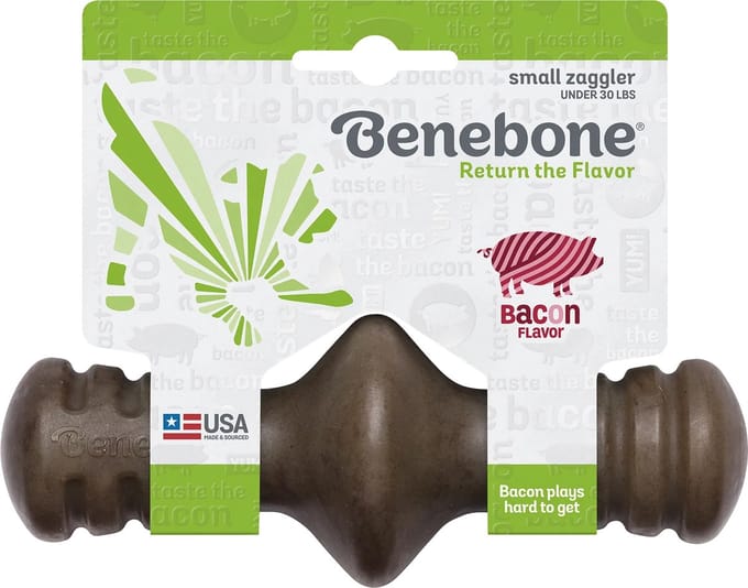 Benebone - Kauwartikelen - Zaggler - Bacon - S 610300 - 175229