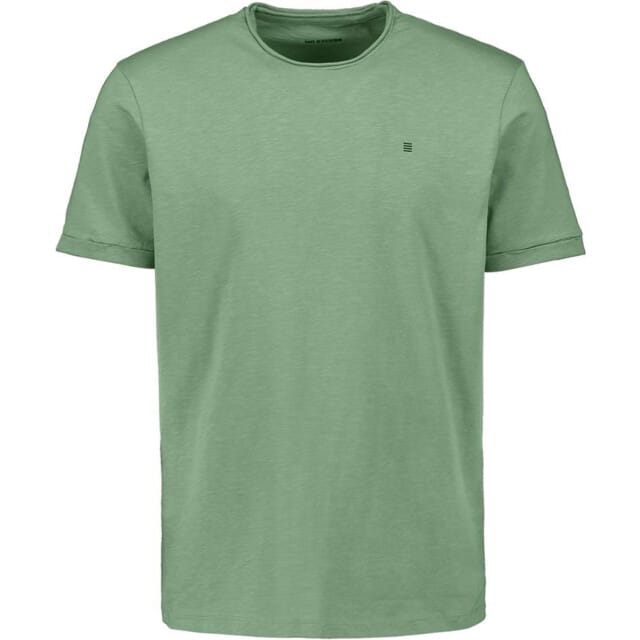 No Excess T-shirt crewneck slub green