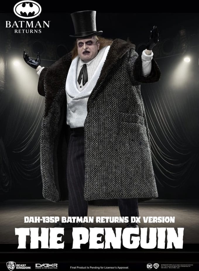 Beast Kingdom Toys Batman Returns Action Figure The Penguin DX 17 cm Action Figuur