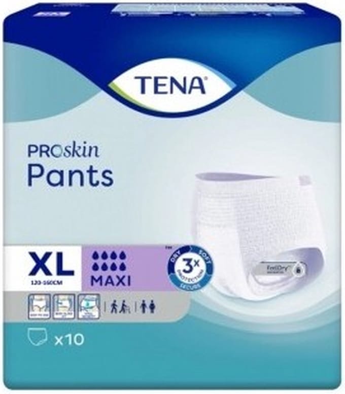 TENA Pants Maxi XL - Karton van 40 incontinentieslips
