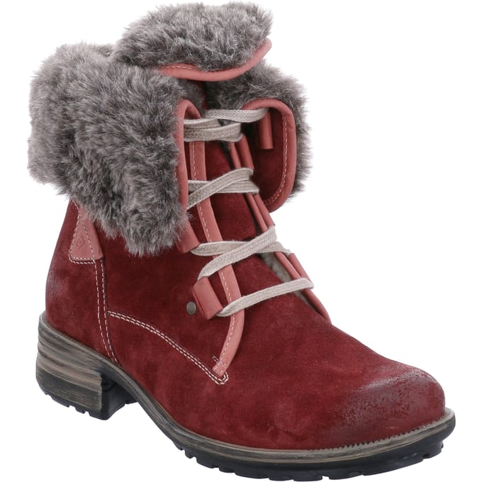 JOSEF SEIBEL Dames Enkellaars Sandra 04 in rood