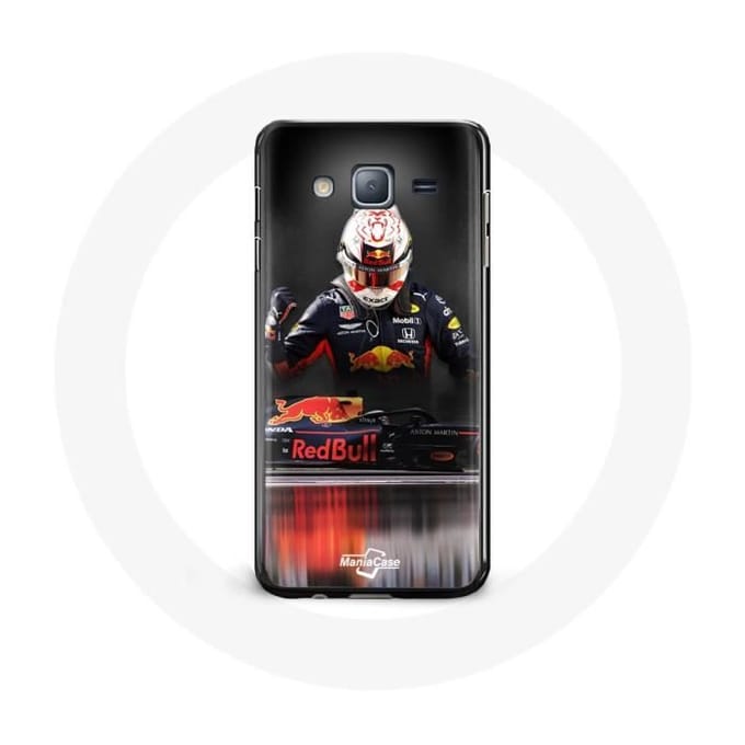Coque pour Samsung Galaxy J5 Formule 1 Max Verstappen Pilote F1 Red Bull RB15