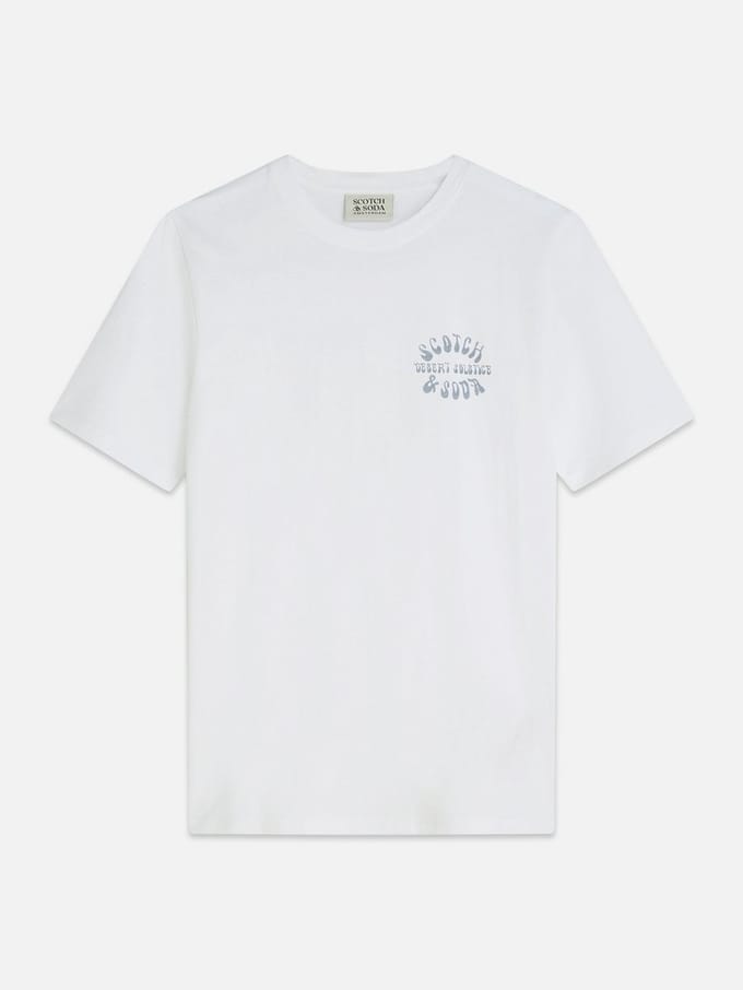 Scotch & Soda Left Chest Artwork Regular-Fit T-Shirt