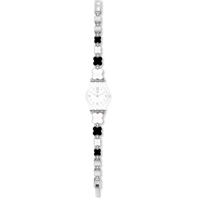 Swatch Plastic - Originals Small (25mm) - L ALK367G LK367G Clovercheck Horlogeband