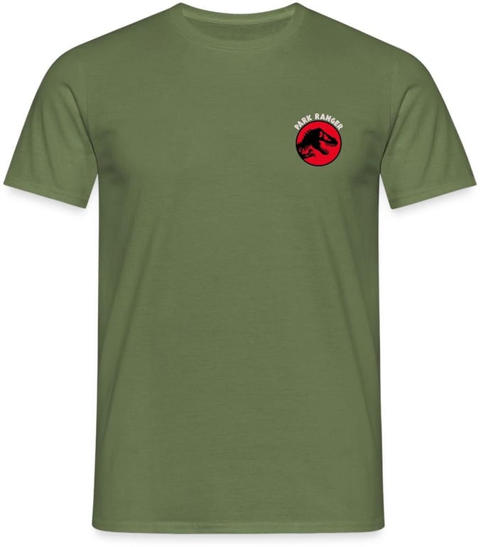 Jurassic Park Park Ranger T-Shirt Heren