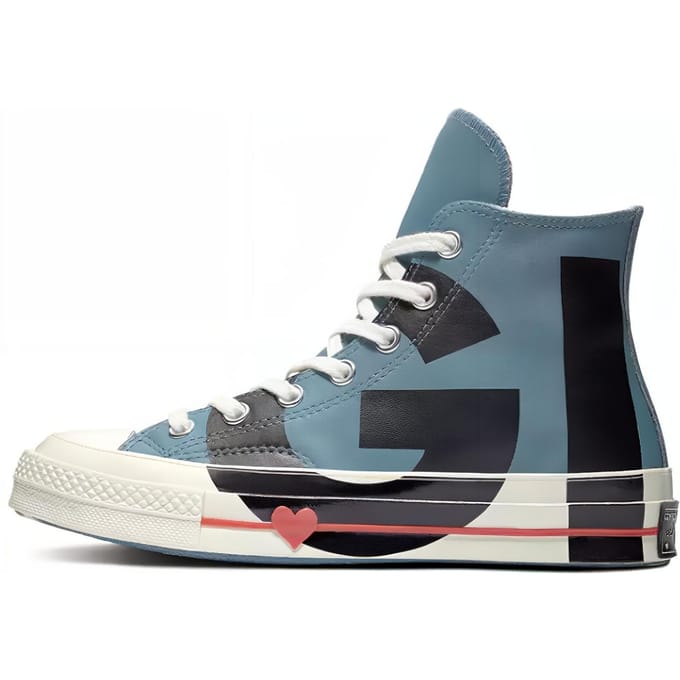 Converse Wmns Chuck 70 Hi 'Love Graphic' 39 gray