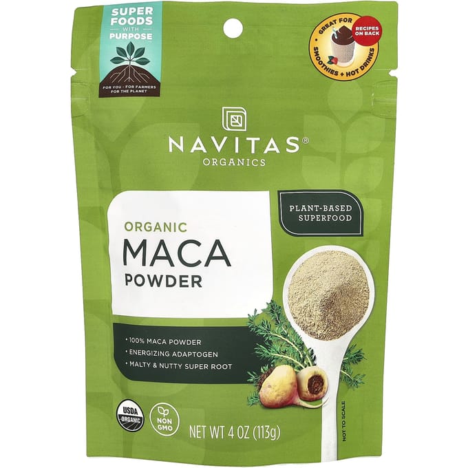 Biologisch Macapoeder, 4 oz (113 gr)
