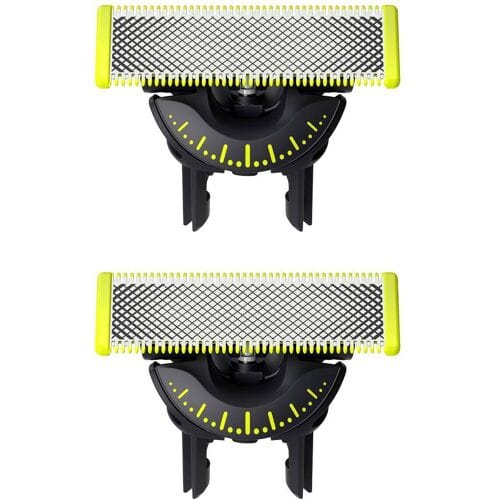 Philips Bodycare Philips OneBlade QP420 / 50 Scheermes Zilver, Geel 2 stuk(s)