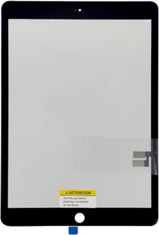Digitizer Geschikt Voor iPad 7 (2019), iPad 8 (2020) - 10.2 Inch - Zwart - OEM