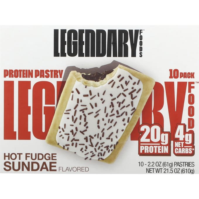 Eiwitgebak, Hot Fudge Sundae, 10 stuks, 61G (2.2Oz) Elk