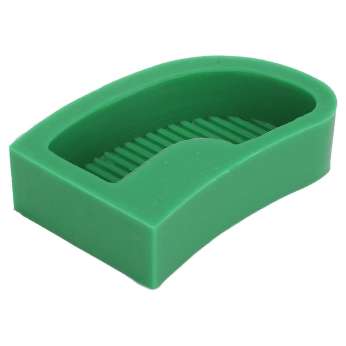 Base de Moule Dentaire Verte Grande Silicone Modèle Dentaire en Plâtre Base Formeuse pour Ébarbage de Coulée Gauche blue