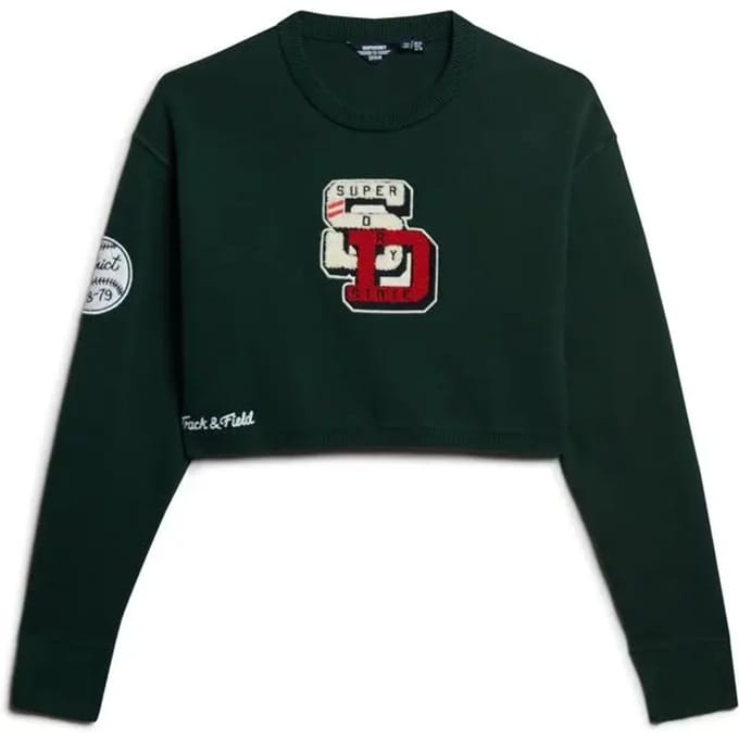 Trui met lange mouwen voor dames Superdry Varsity