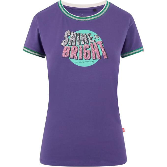 Dames-T-shirt Imperial Riding Shine Bright