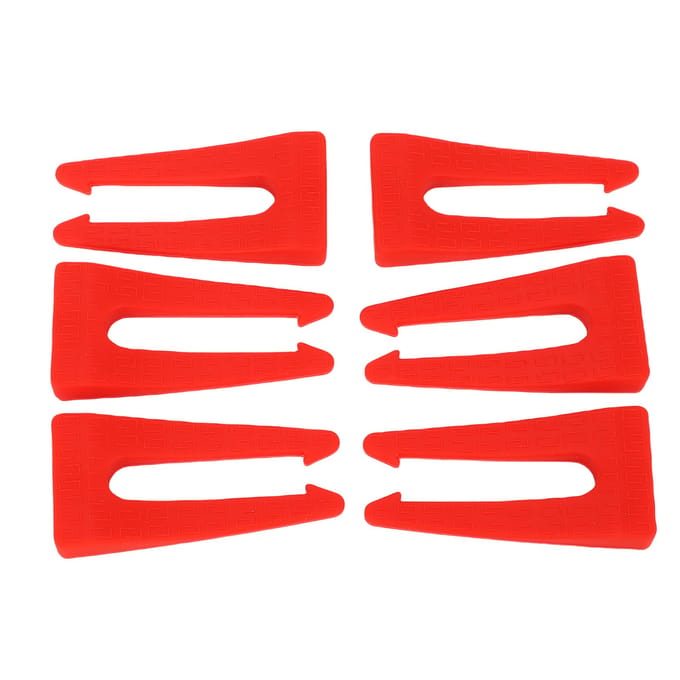 6 Pièces Sécurités de Boutons de Cuisinière Silicone Universel Verrous de Boutons de Four pour Maison Cuisine Rouge red