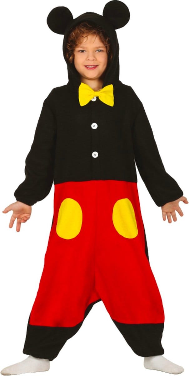 Fiestas Guirca Jumpsuit Muis Junior Zwart Maat 125-135