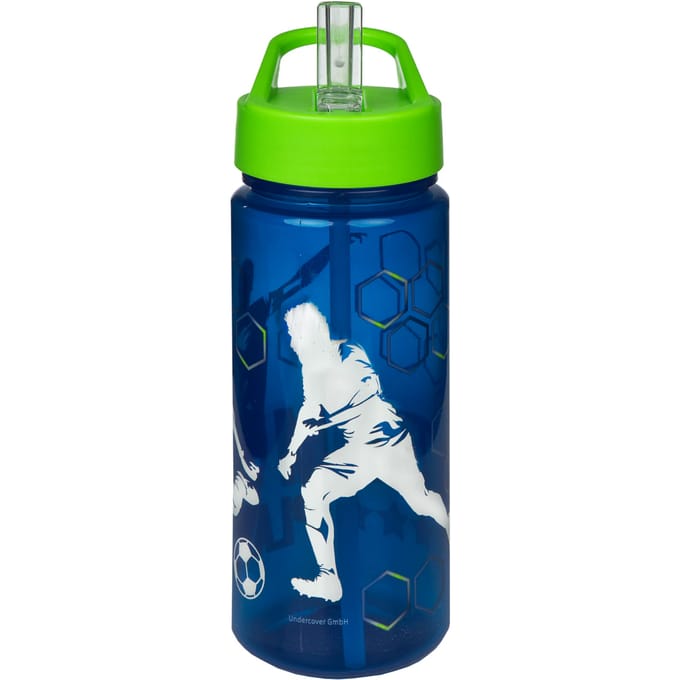 Undercover drinkfles voetbal 500ml - BPA-vrij - kindvriendelijk ontwerp.