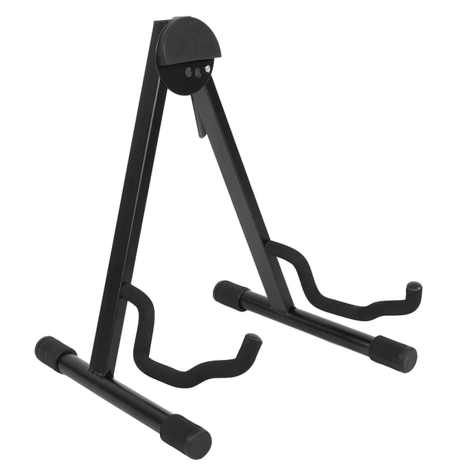 Cello Standaard Opvouwbare Steun A-Frame Display Opbergrek Viool Gitaar Bas Accessoire Zwart black