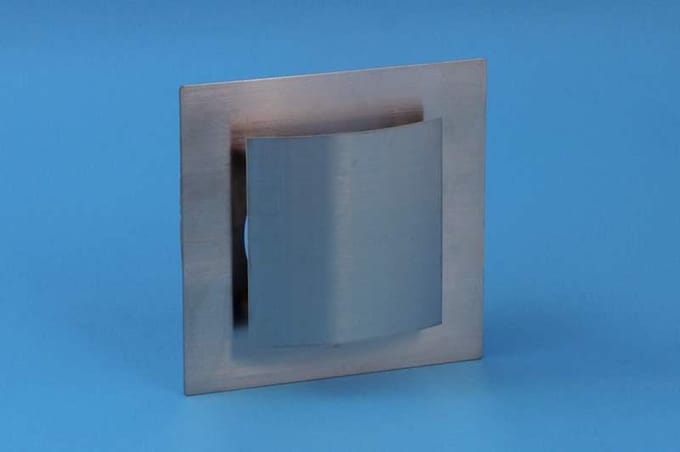 Nedco Art-Line ventilatierooster 100mm vierkant