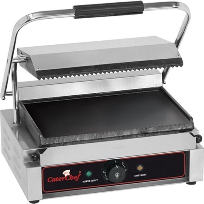 Contactgrill Solo-Grande (Glad/Gegroefd) - CaterChef 688410