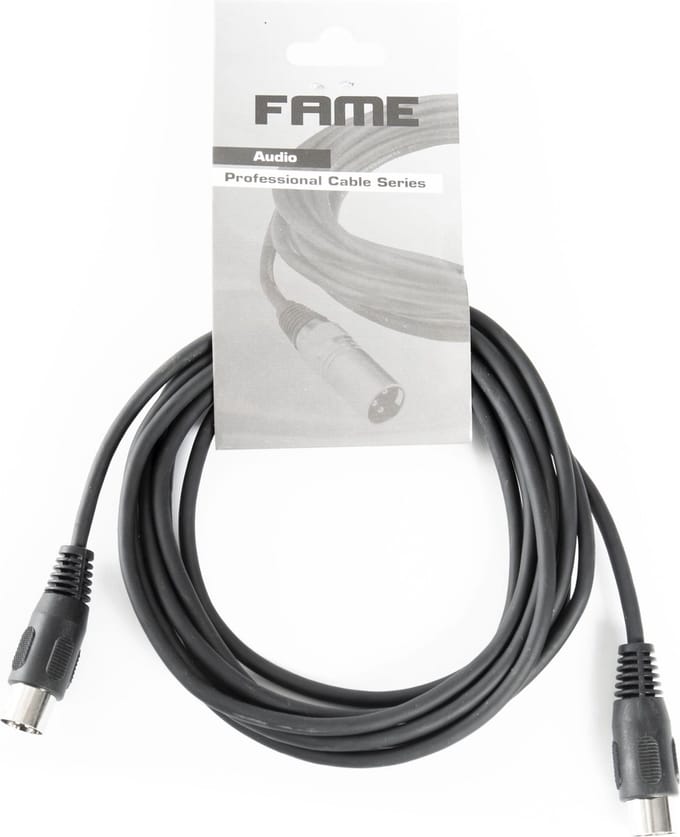 MUSIC STORE Midikabel, 3 m - MIDI kabel