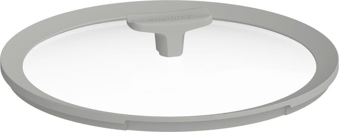 LEO Glazen deksel Balance Moonmist - Ø 32cm - Grijs -