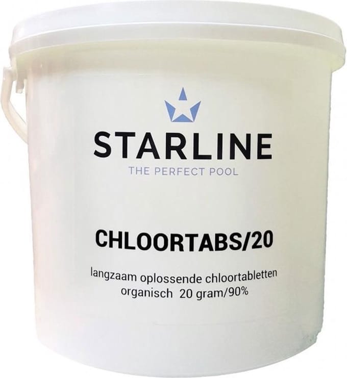 Starline Chloortabs / Chloortabletten 20 Grams 5 Kg