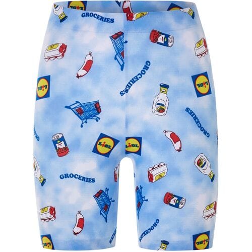 Lidl dames short (Blauw, S (36/38))