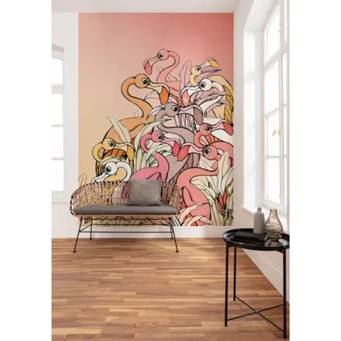 Fotobehang - Mickey gone Surfing 200x280cm - Vliesbehang
