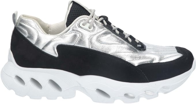Durea 6311 Sneaker FlowMotion Zwart/Zilver K
