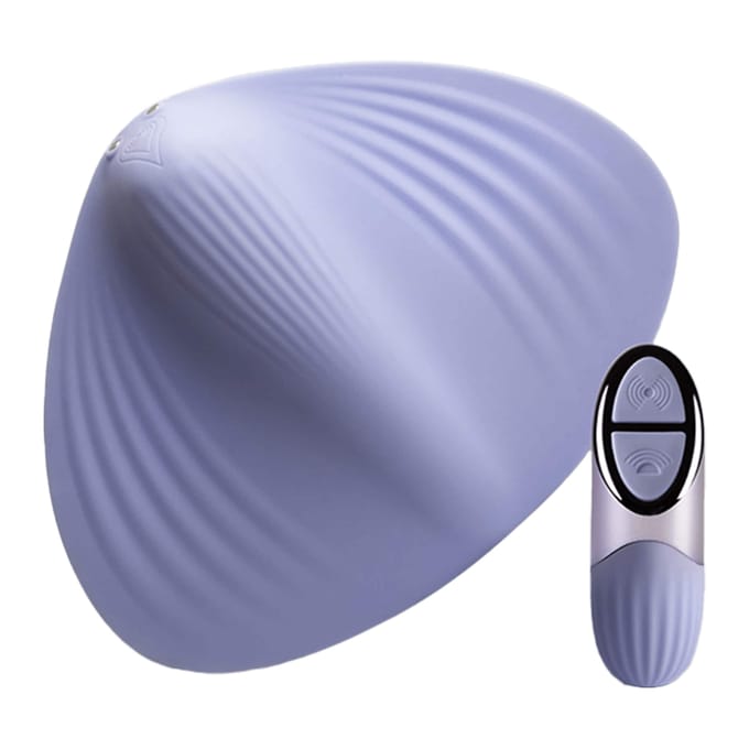 NIYA 5 - Multifunctionele Unisex Vibrator met Afstandsbediening - Lichtblauw