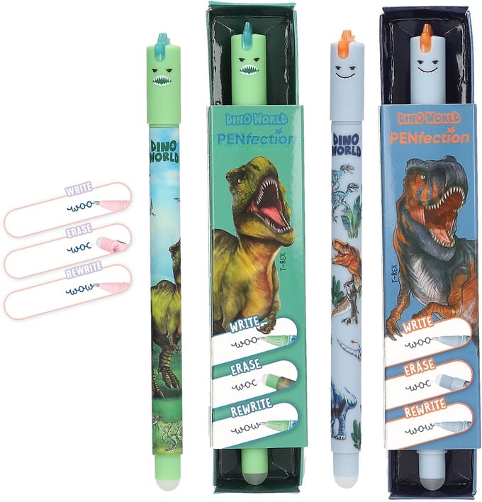Depesche - Dino World uitgumbare gelpen - 1 stuk