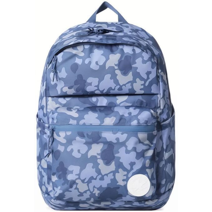 Sac à Dos Ordinateur Portable en Polyester Converse Regular Unisexe Camouflage Bleu 10004363-A01 Camouflage Blue gray