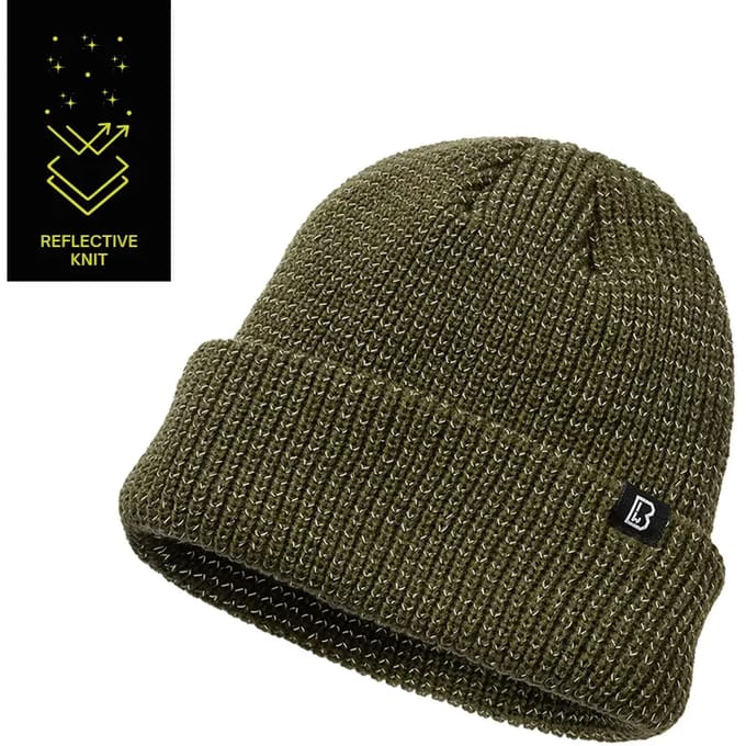Brandit - Reflection Beanie Muts - Olijfgroen