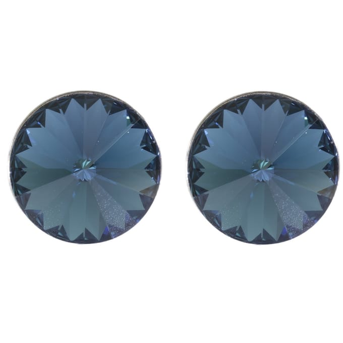 Behave – Oorsteker – 10 mm – Donkerblauw – Nikkelvrij