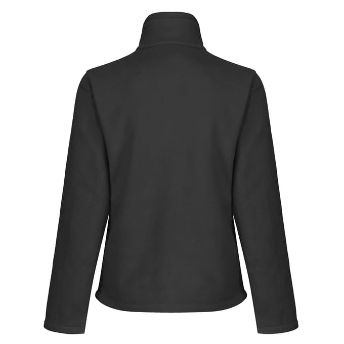 Regatta Dames/Dames Microfleece Full Zip Jas (Zwart)