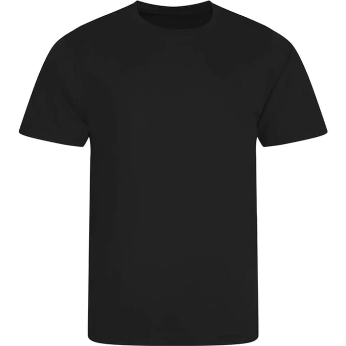 Herensportshirt 'Cool Smooth' Jet Black - S