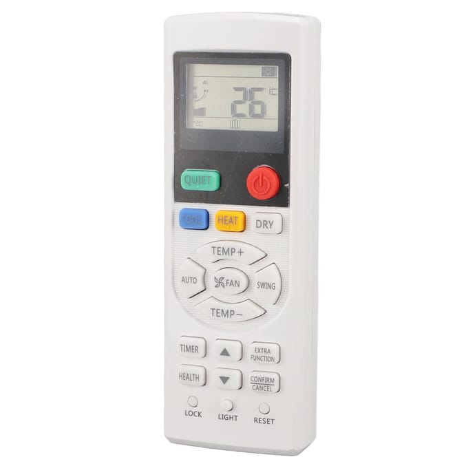 YR HD01 Afstandsbediening voor Airconditioner Gemakkelijke Toegang Draagbaar Vervanging AC Afstandsbediening white